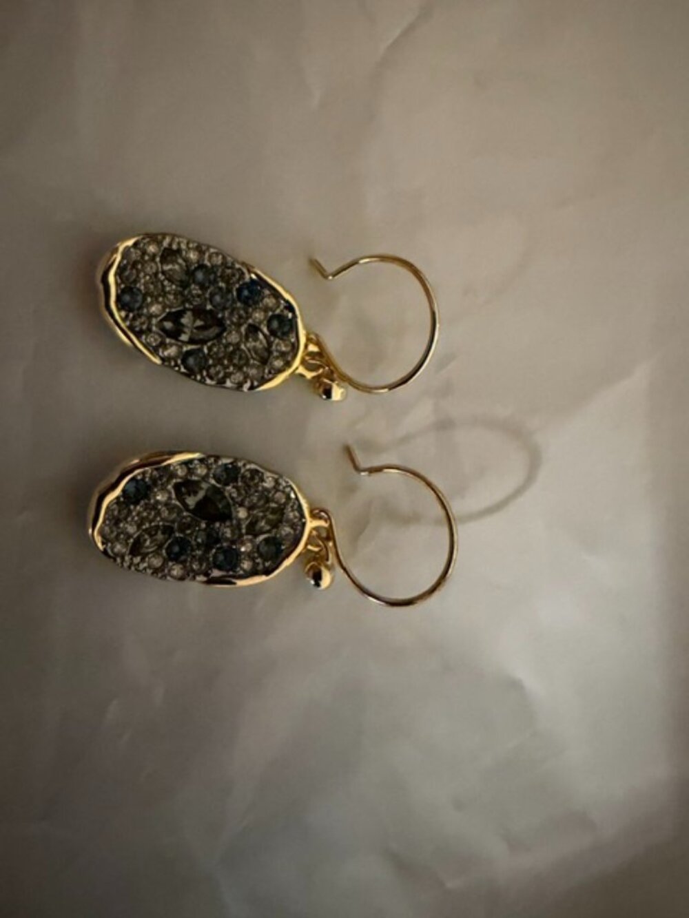 Alexis Bittar Solanales  Blue Crystal Earrings